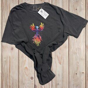 NWT Original Artwork Comfort Colors SS Tshirt "Beauty From Ashes" Pepper Size XL